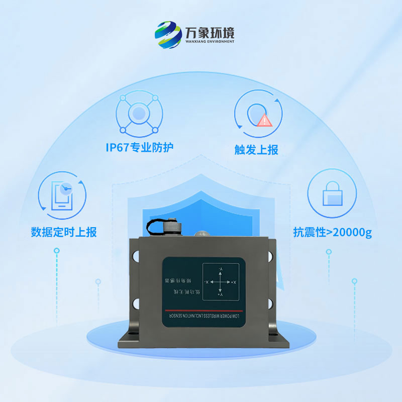 ??低功耗傾角傳感器可用于地鐵隧道、地災(zāi)邊坡監(jiān)測