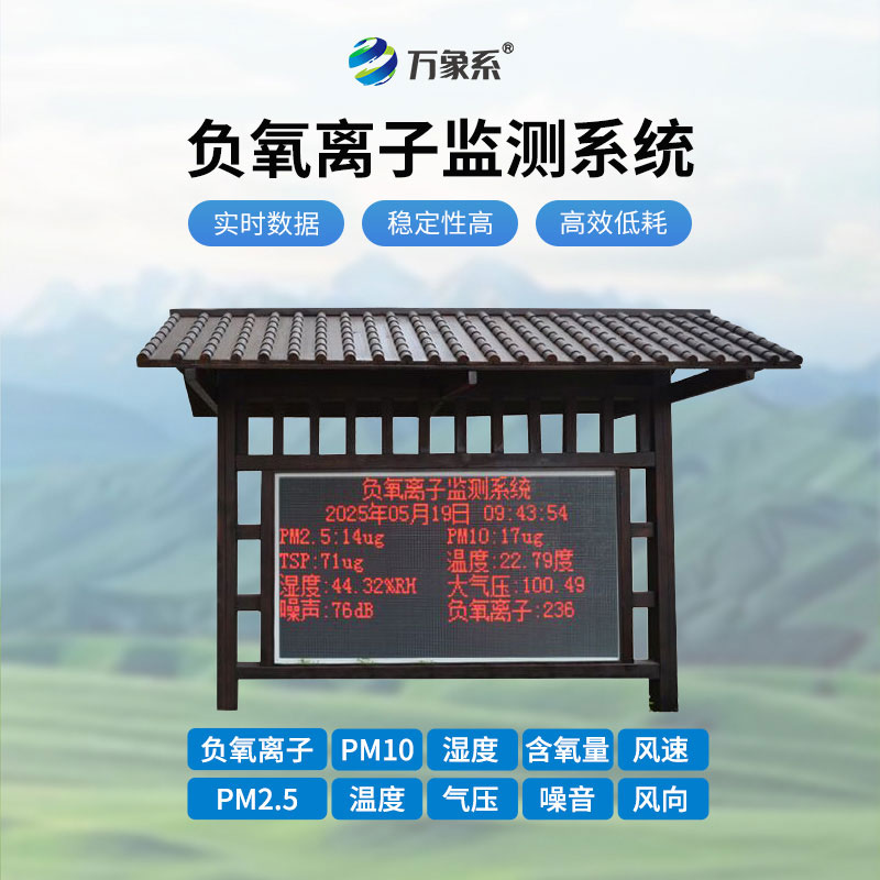 景區(qū)負(fù)氧離子監(jiān)測(cè)設(shè)備