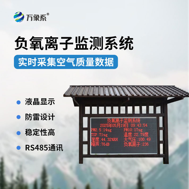 負氧離子監(jiān)測站