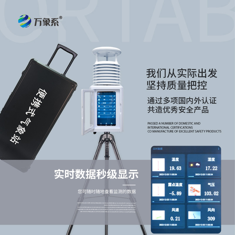 ??一機(jī)在手，氣象萬千：十要素便攜式氣象站